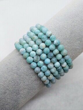 🩵 6mm Columbian Larimar Bracelets